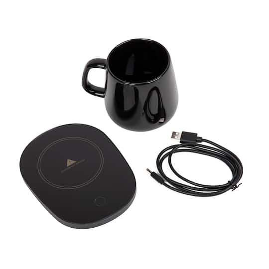 Mind Reader Black Coffee &#x26; Tea Warmer Set